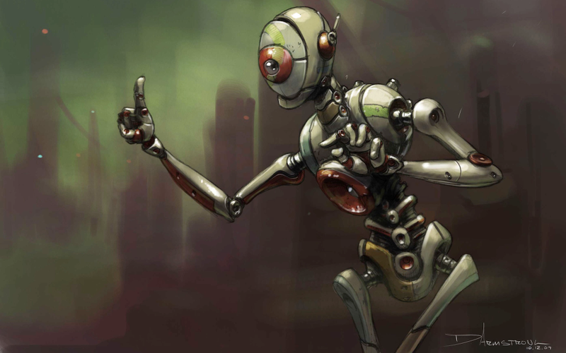 Illustration for article titled Bring the Robot Uprising to Your Desktop With These Amazing Wallpapers